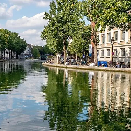 Daire Canal Saint Martin Paris